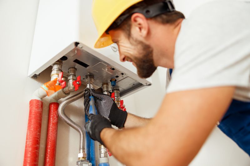 Maintenance Work on a Water Heater